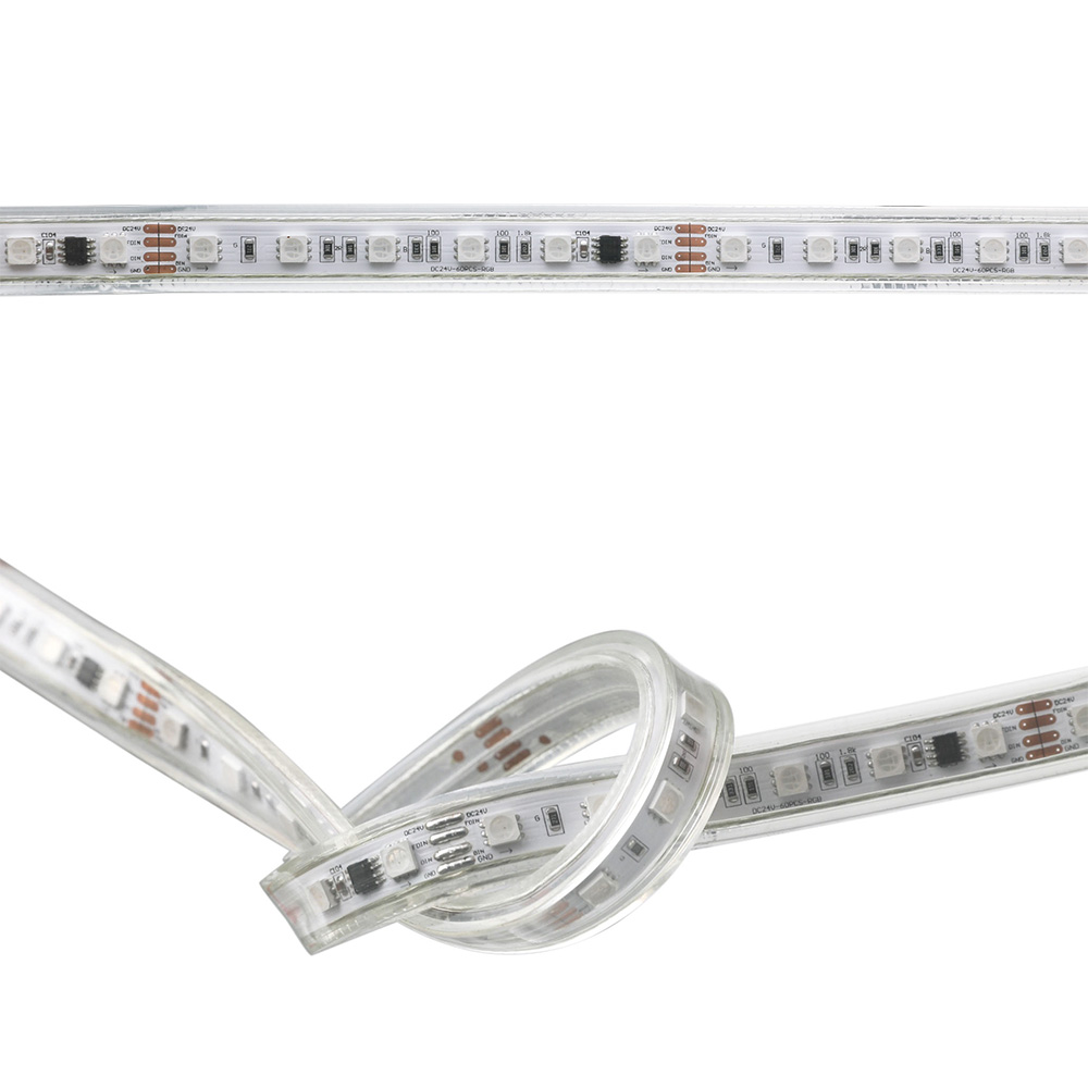 IP68 Waterproof LED Strip Lights Kit - TM1914 Addressable RGB Light - 5m~50m IP68 Waterproof LED Strip Lights Kit - TM1914 Addressable RGB Light - 5m~50m